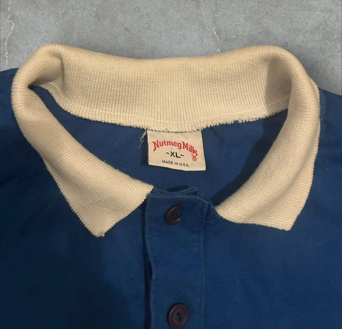 Nutmeg Mills Polo Sweatshirt